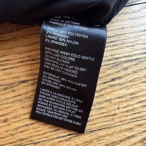 Kimchi Blue Puff Sleeve Mini Cocktail Dress Womens Large Deep V Morticia Witchy - Picture 6 of 9